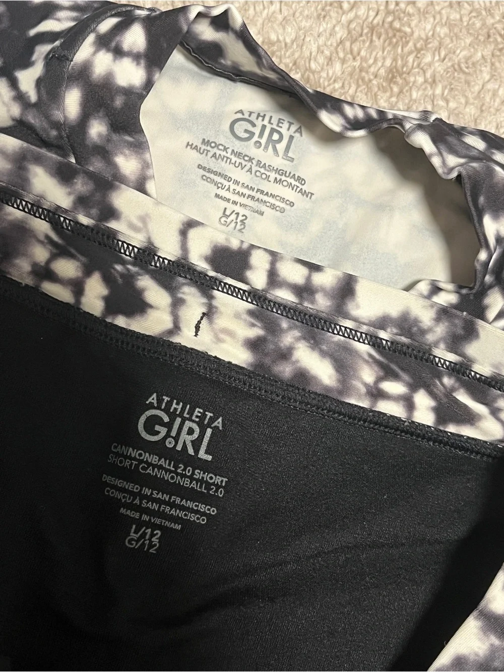Athleta girl black
